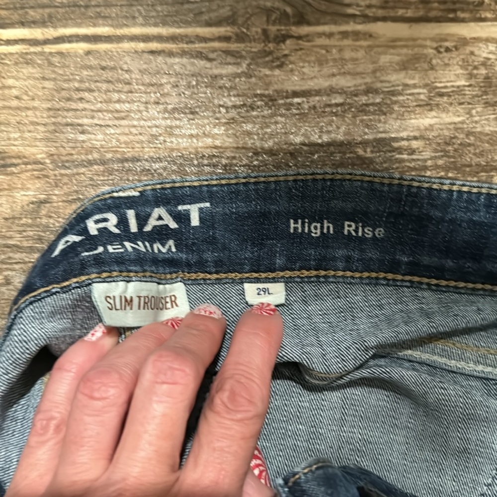 Ariat High Rise Slim Trouser worn twice 29/L - Picture 2 of 3